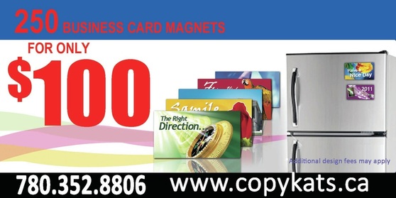 Business Card Magnets - iDesign Printing and Copy Center